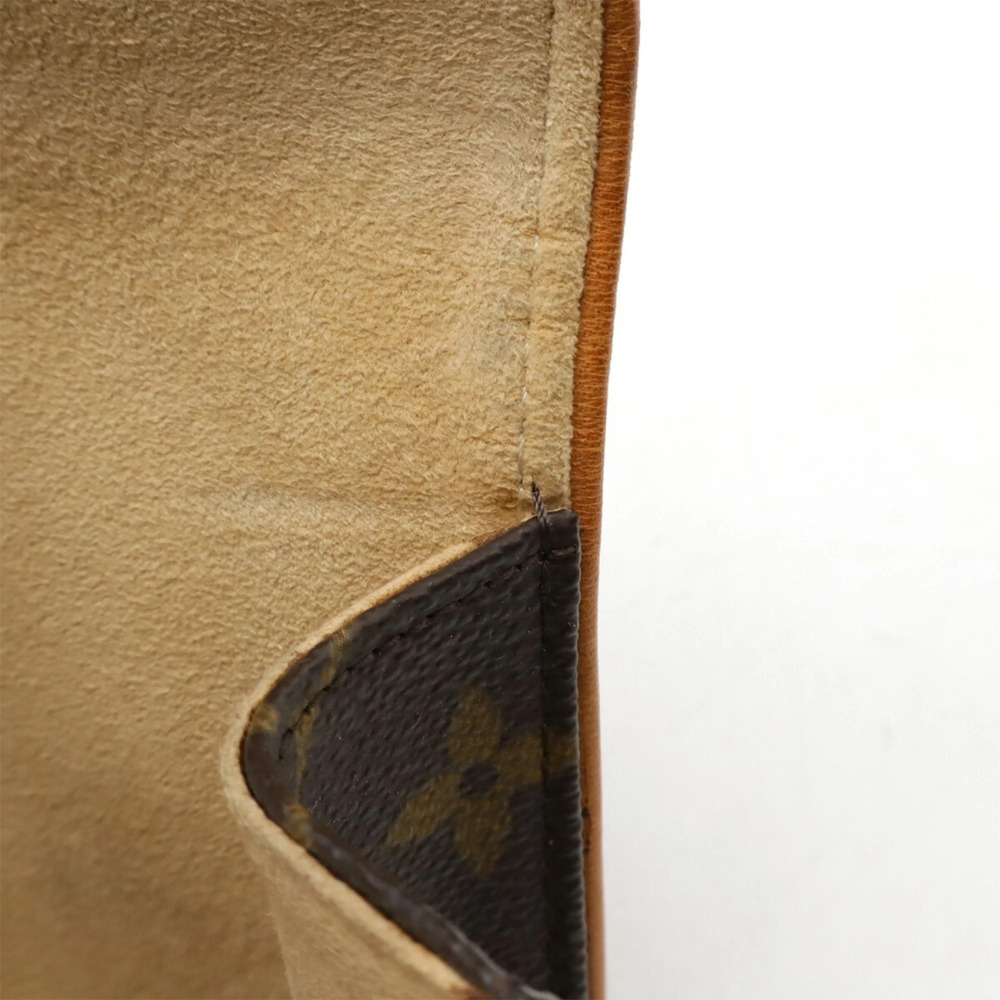 LOUIS VUITTON Authentic Brown Monogram Pochette Pouch - Picture 9 of 9